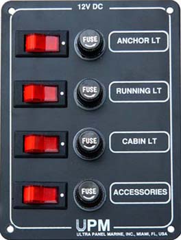 01-3059 economy switch panel 12 V